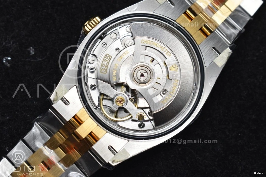 126233 Clean Bracelet Steel Black VR3235 Best Jubilee Dial on YG Diamonds 904L DateJust SS 1:1 Edition 36 0701